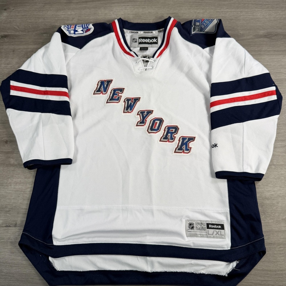 New York Rangers Jersey Youth L/XL Stadium Series NHL Hockey Reebok 2014